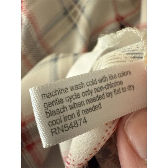 The Limited Mini Dress Tunic Large Plaid 90s Preppy Festive Work Office Cute - Picture 16 of 16